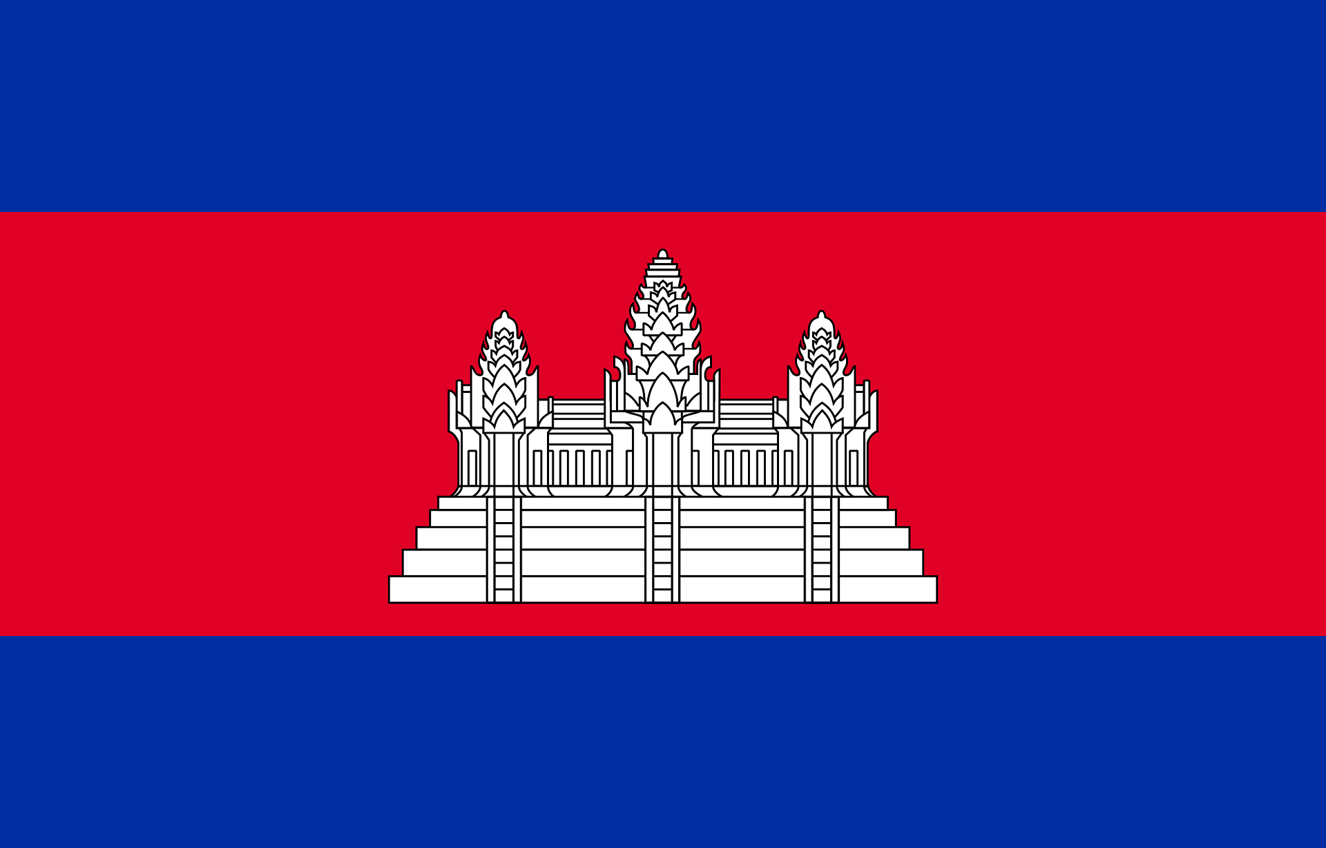 Drapeau Cambodge
