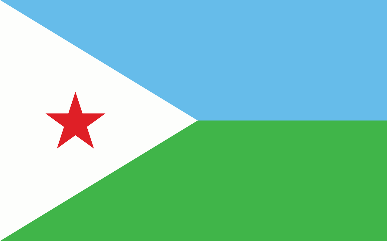 Drapeau Djibouti