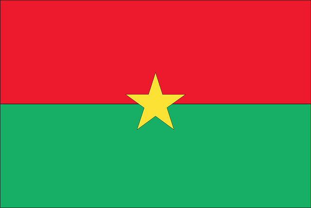 Drapeau Burkina Faso