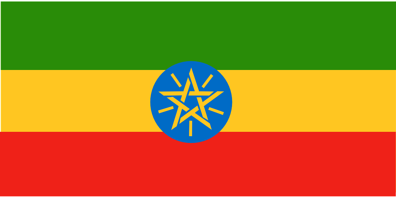 Drapeau Ethiopie
