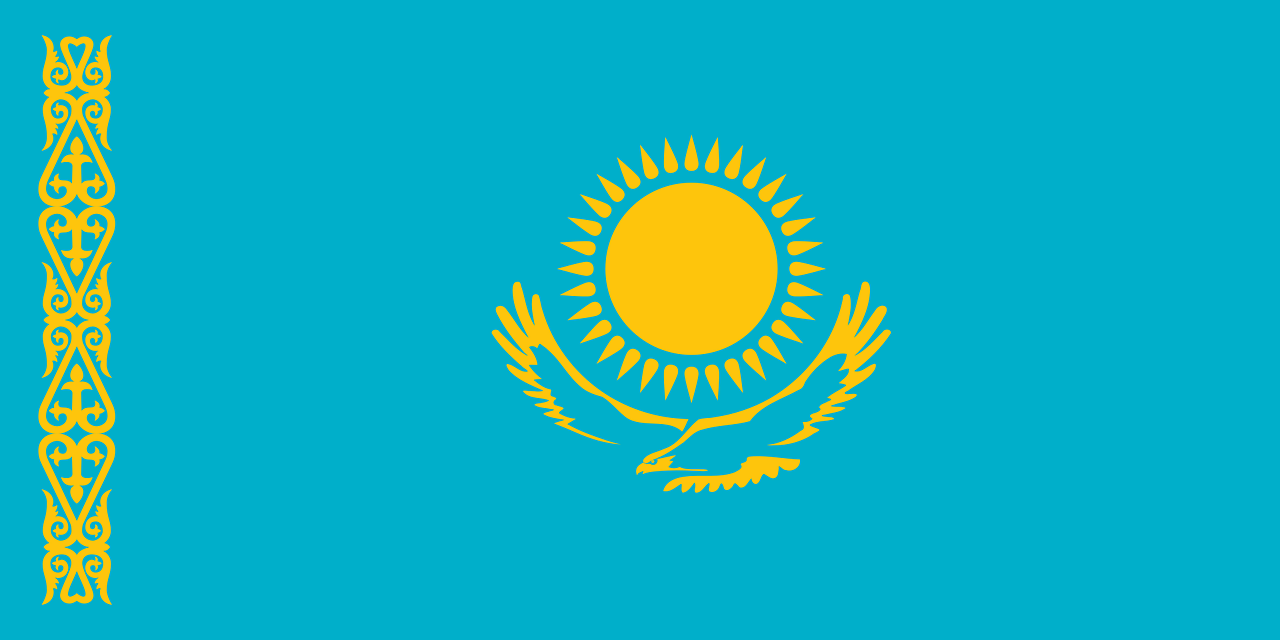 Drapeau Kazakstan