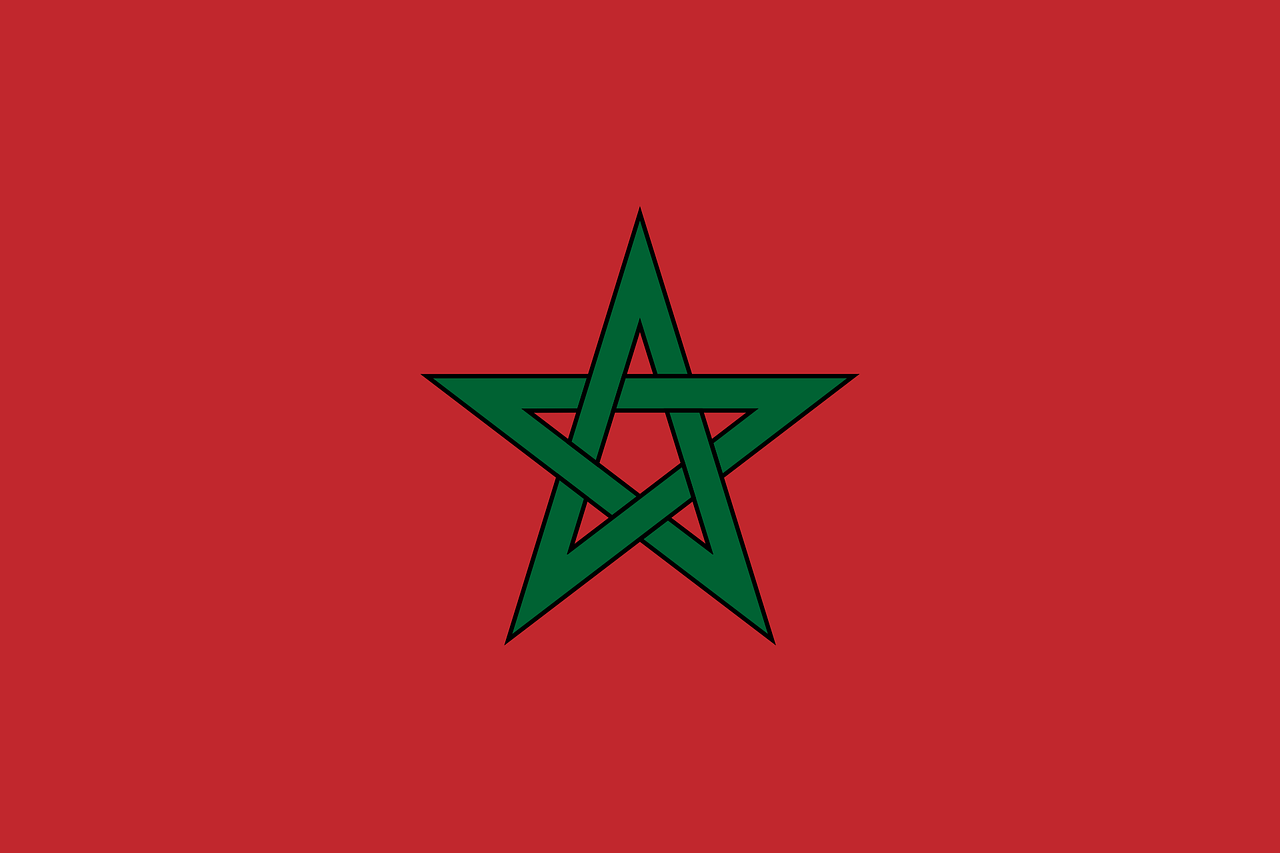 Drapeau Maroc