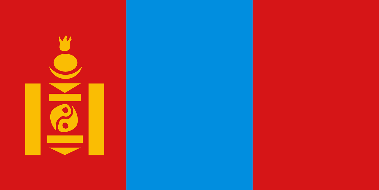 Drapeau Mongolie