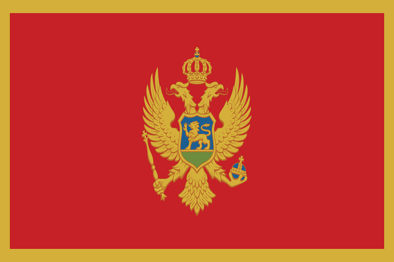 Drapeau Montenegro