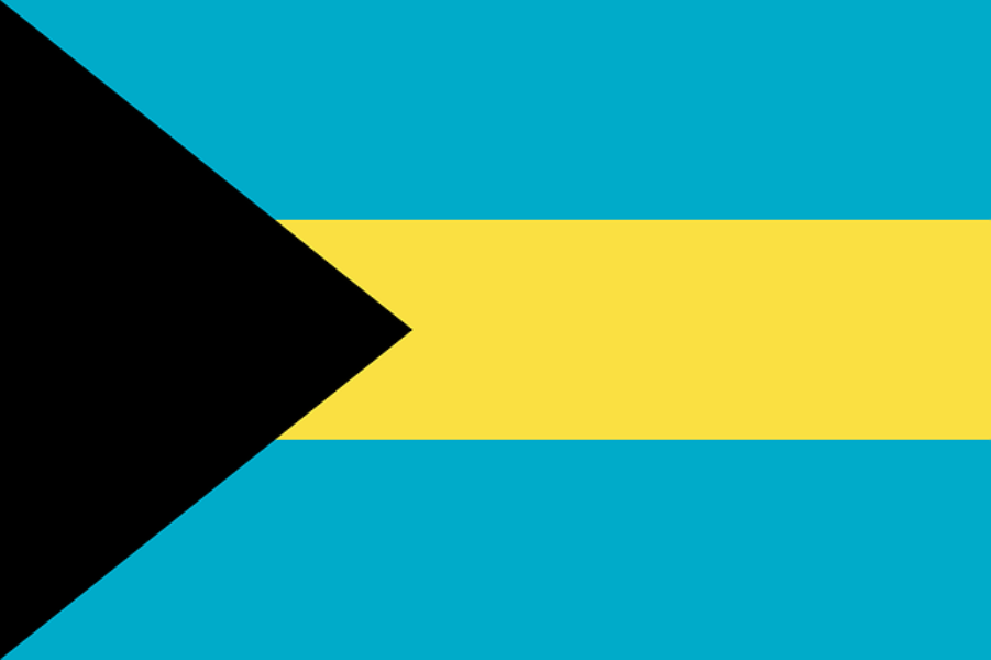 Drapeau Bahamas