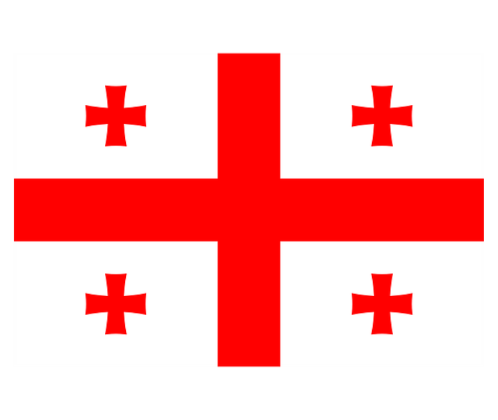 Drapeau Georgie