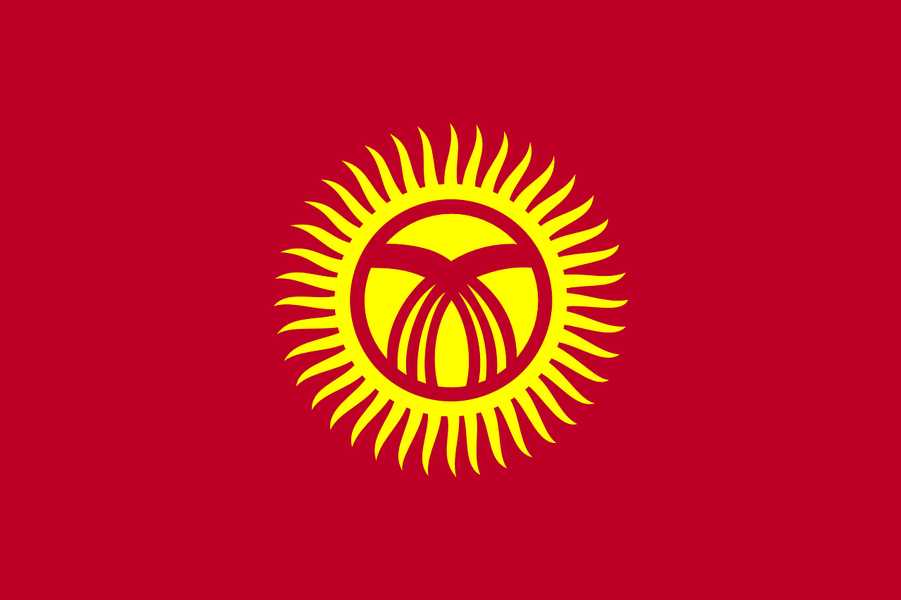 Drapeau Kirghizstan