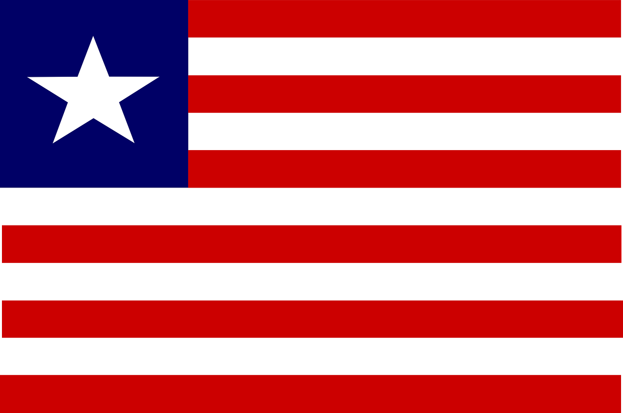 Drapeau Libéria