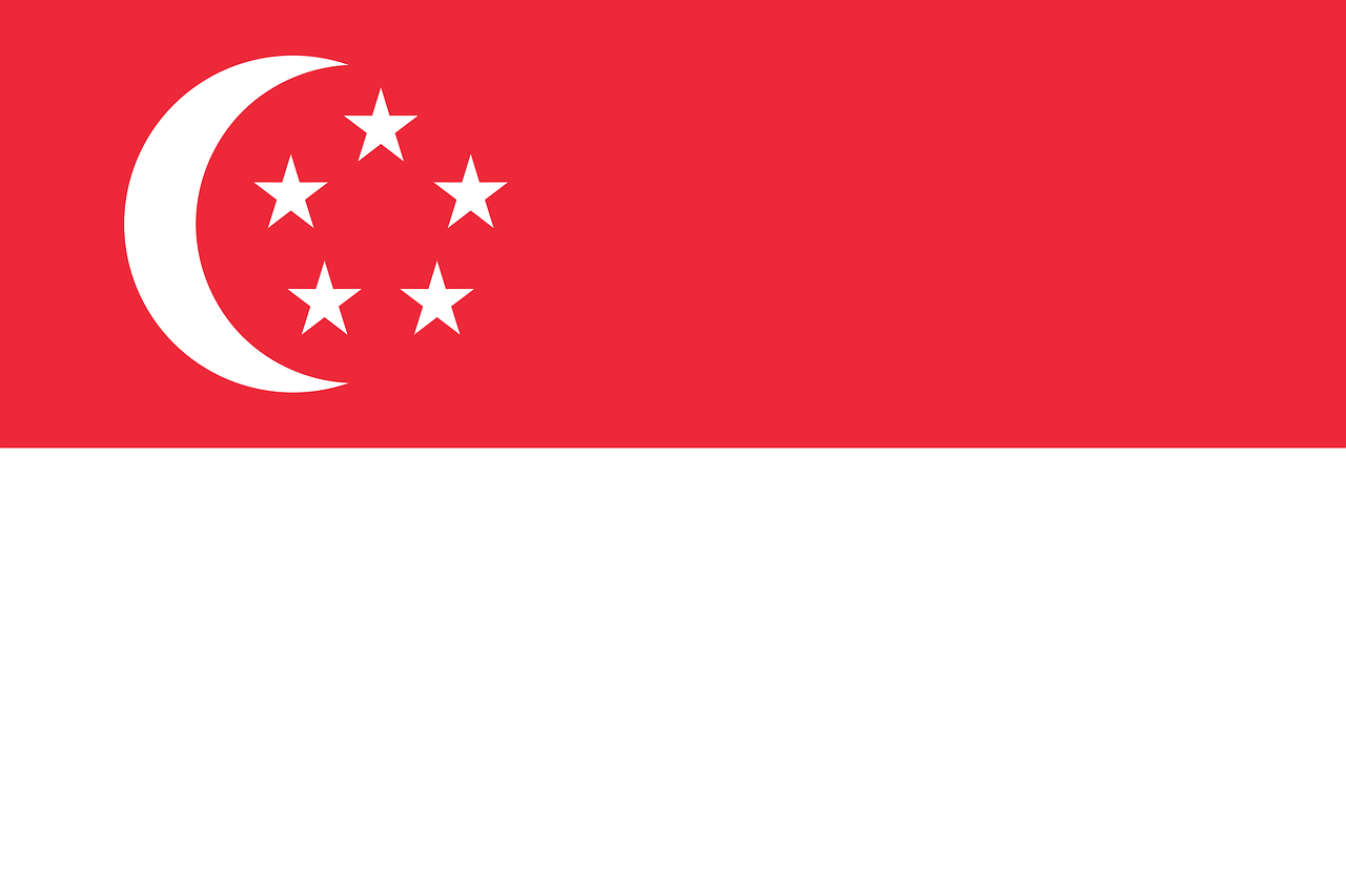 drapeau Singapour