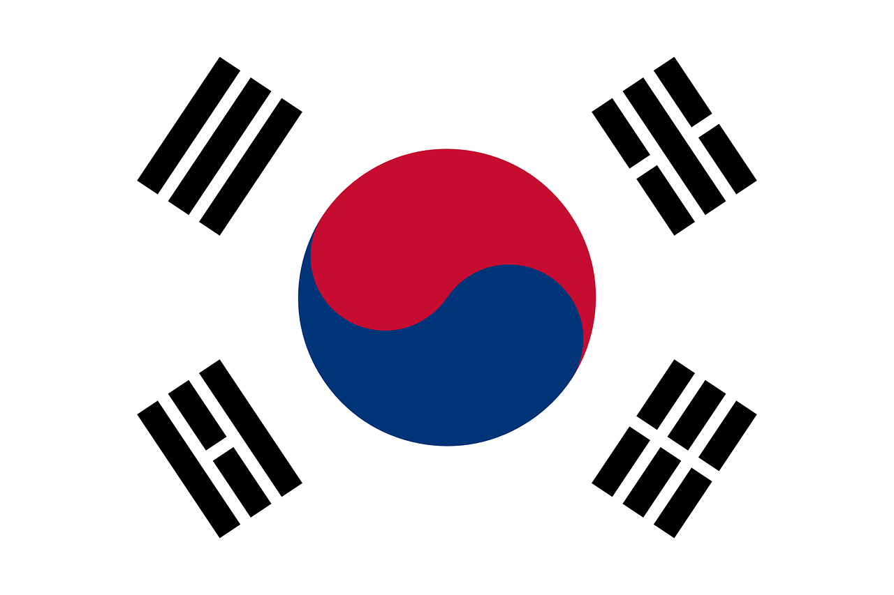 drapeau Corée du Sud