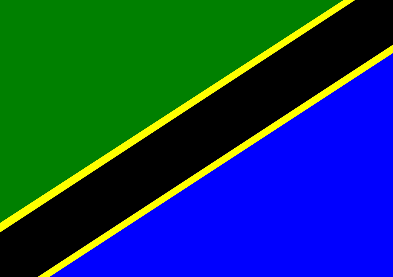 drapeau Tanzanie